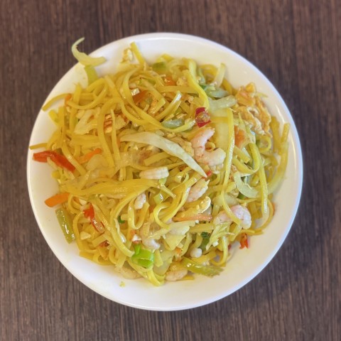 26. Riisinuudlid kanaga